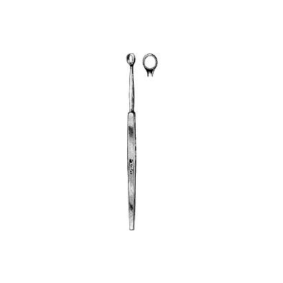 Dermal Curette Single-ended 5.5 Mm Round, Loo