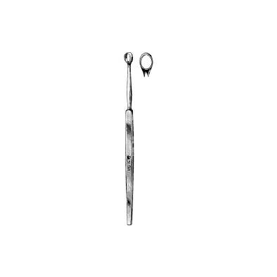 Dermal Curette Single-ended 6 Mm Oval, Loop T