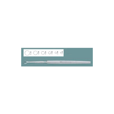 Dermal Curette Single-ended 6 Mm Round, Loop