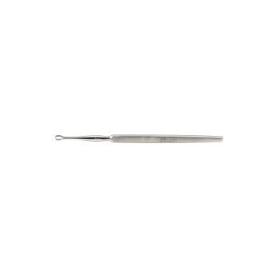 Dermal Curette Single-ended Size 2 Oval Tip -