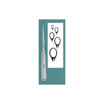 Dermal Curette Single-ended Size 5, 10 Mm Ova