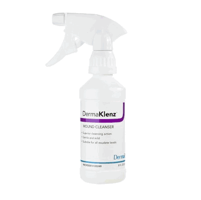 Dermal Wound Cleanser, 8 oz. Spray Bottle, Zinc