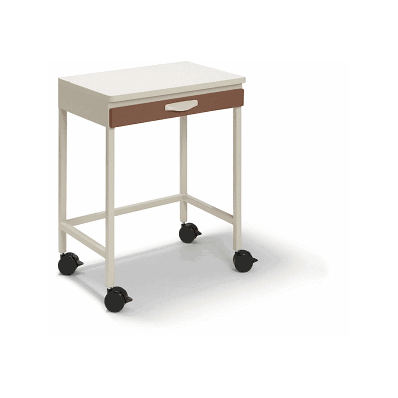 Desk 2068 Mobile -1-2"Dwr-18"-clay - Medline