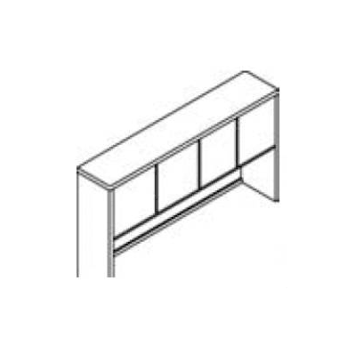 Desk Hutch Premiera Mocha 71 W X 36 H X 15 D