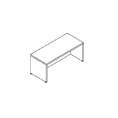 Desk Shell Premiera Pl Series Wood Mahogany