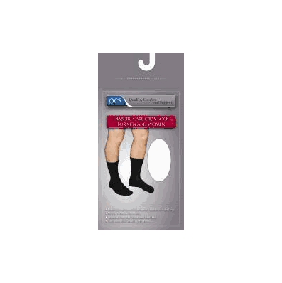 Diabetic Socks Crew Small White - Socks, Crew