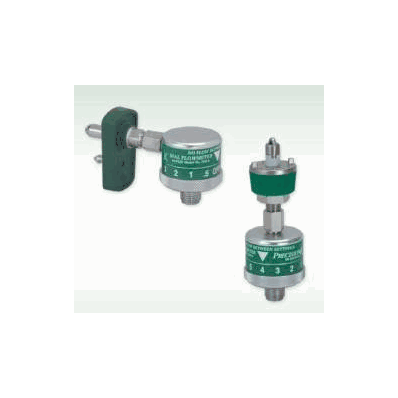 Dial Oxygen Flow Meter Metal Body 0 - 25 Lpm