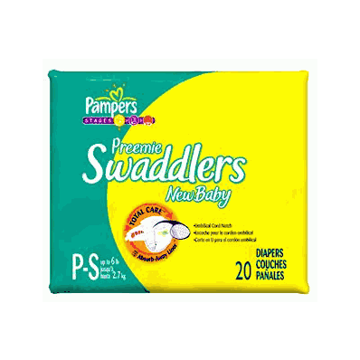 Swaddlers Diaper, X-Small, Up to 4 lbs