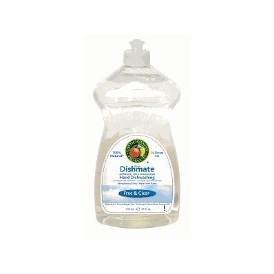 Dishmate Free & Clear Manual Dishwashing Liqu