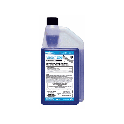 Disinfectant, 6 x 30 oz. Virex II 256 Quaternary