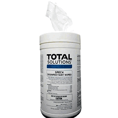 Disinfectant Wipe, sold as 180/tub, Disinfects hard, non-porous surfaces