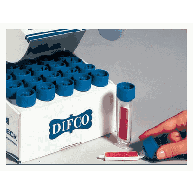 Disinfection Control, 10U Slide Double Sided with Tryptic Soy and D/E Neutralizing Agar