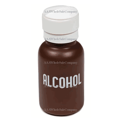 Dispenser with "Alcohol" imprinted