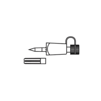 Dispensing pin spike with 0.2 micron filter