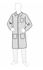 Disposable Lab Coats, 4X-LARGE, White, 3 pockets, open cuffs, SMS non woven, sold as 30/case, by Liberty 19301-4XL <br><br><font color="red"><b>BACK TO THE PRODUCT TABLE, <a href="https://www.aaawholesalecompany.com/apparel-gowns-progard-lab-coats-by-liberty.html">CLICK HERE</a></b></font>