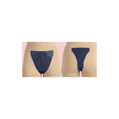 Photo Panty Dark Blue One Size Fits Most Disp