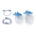 Disposable Suction Canister and Kit, <b>include 850 cc suction canister kit with FLOAT LID and suction tubing (1 each of 6ft and 18' length).</b> Sold as 12/Case by Medline 7851 <br><br><font color="red"><b>BACK TO THE PRODUCT TABLE, <a href="https://www.aaawholesalecompany.com/medline-or-surgery-or-basics-suction-canister-sets.html">CLICK HERE</a></b></font>