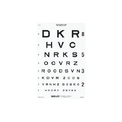 Distance Chart Good-lite 6 M - Chart, Eye 20