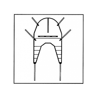 Divided Leg Sling W/Headrest By Sammons And P
