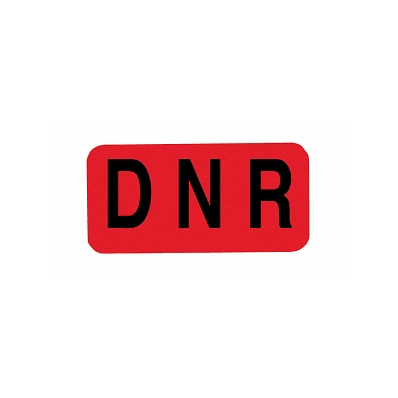 Dnr Alert Instruction Label By Carstens - Lab
