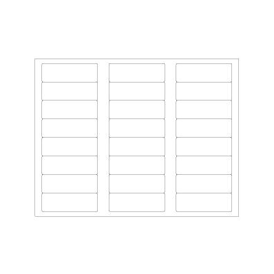 Dose Charting Label, Laser, 3" X 1"