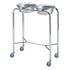 Pedigo #P79 Double Basin Stand with 2 Basins (#17) included, 28"W x 14#D x 34"H, SHIPPED ASSEMBLED.<br> <br><br><font color="red"><b>BACK TO THE PRODUCT TABLE, <a href="https://www.aaawholesalecompany.com/instruments-instrument-trays-pedigo-instrument-tray.html">CLICK HERE</a></b></font>