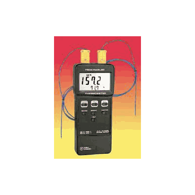 Double Thermometer Traceable Two Type K Bead