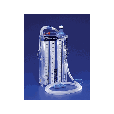 Drain, Chest, Sentinel Seal, Dry, Adlt / Ped