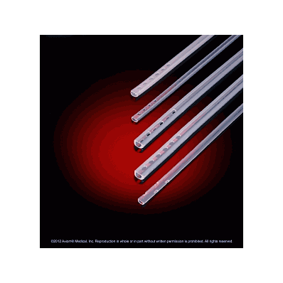 Drain, Silicone, Mediastinal, 9mm, Clot Stop