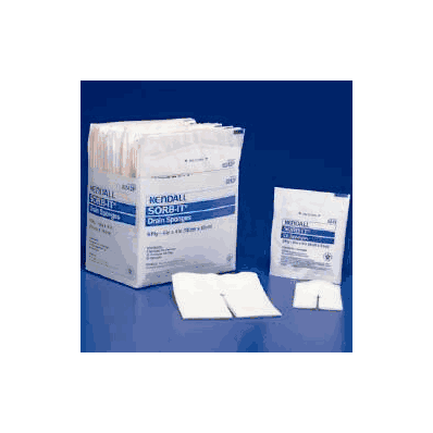 Drain Sponge Sorb-it Gauze 4 X 4 Inch - Spon