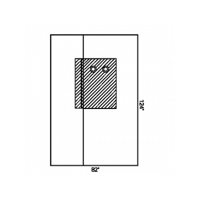 Drape, Angio, Femoral, 82x124, Trough - Medli
