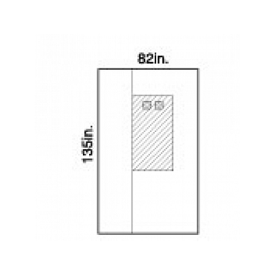 Drape, Angio, Femoral, 82x135, Fen, Window -
