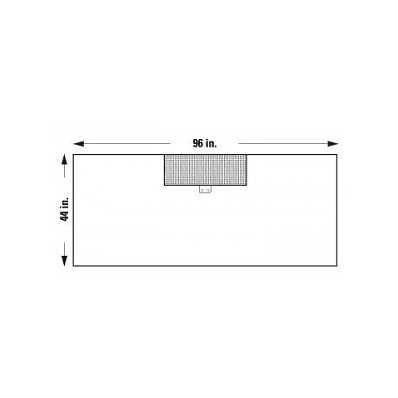 Drape, Bar, Kc100, 96"X44", Sterile, Lf - Med
