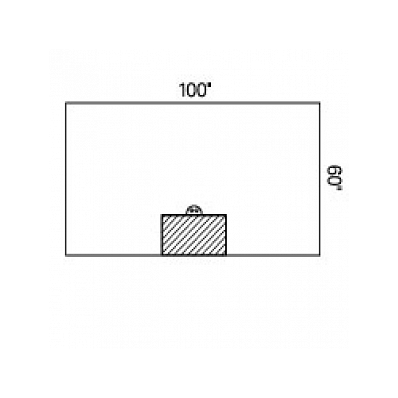 Drape, Bar, Ortho, 100"X60", Sterile - Medlin