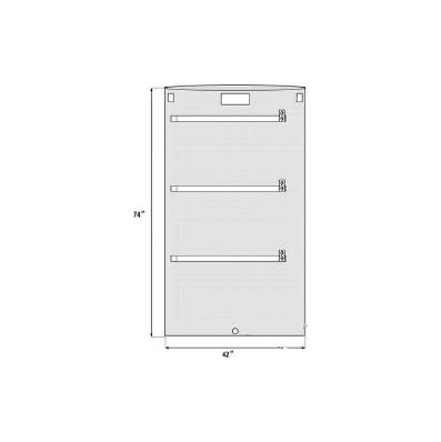 Drape, C-arm Xray Mobile Str W/Tabs 42x74 (60