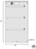 Welmed 1224-010 C-Arm Drape, 42" x 74" with 3 Tie Straps/Tape Tabs, for Mobile X-Ray, Sterile, sold as 60/Case<br><br><font color="red"><b>BACK TO THE PRODUCT TABLE, <a href="https://www.aaawholesalecompany.com/textiles-equipment-drapes-and-covers-c-arm-drapes.html">CLICK HERE</a></b></font>