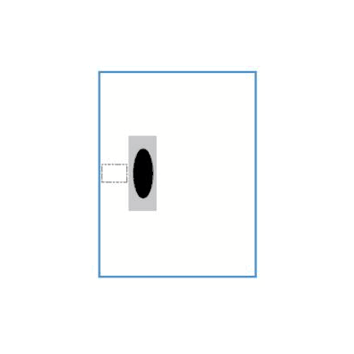 Drape, Eye Micromobossed Plas Ped 40x48 (10/B