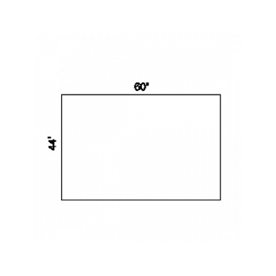 Drape, Half, Basic, 60" X 44", Sterile - Medl