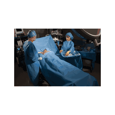 Drape, Lap, Abdominal, 102x121", Sterile - Me