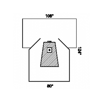 Drape, Low Extremity, 108"X80"X124", Ster - M