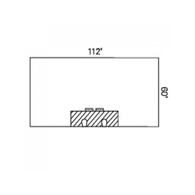 Drape, Shoulder, Split, 112x60, Sterile - Med