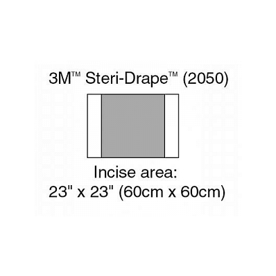 Drape, Steridrape 2, Incise, 23 X 23" - Medli