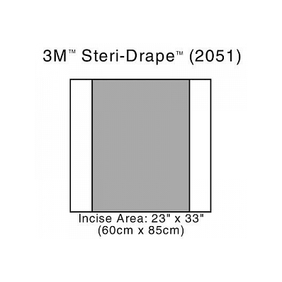 Drape, Steridrape 2, Incise, 23" X 33" - Medl
