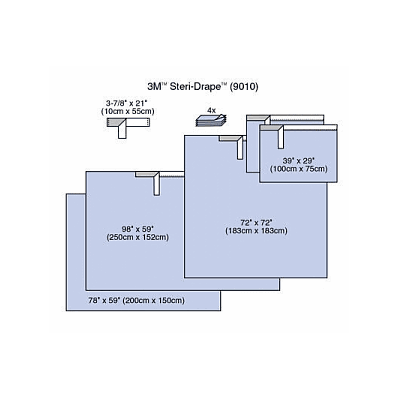 Drape, Steridrape, Basic Surg, Accessories -