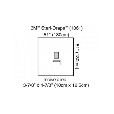 Drape, Steridrape, Incise Film, Medium - Medl
