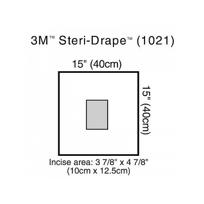 Drape, Steridrape, Incise Film Small - Medlin