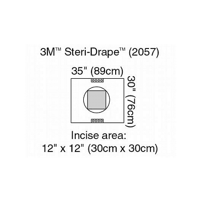 Drape, Steridrape, Incise Pouch, Access - Med