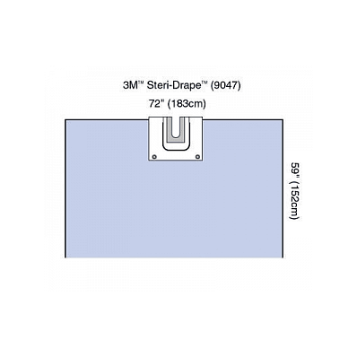 Drape, Steridrape, Neuro Split W/Access - Med