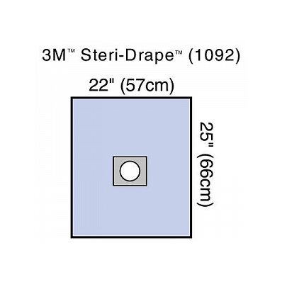 Drape, Steridrape, Small, 22"X25" - Medline