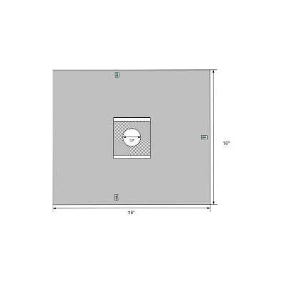 Drape, Surg Clearview Eye Aperture Clr (10/Bx